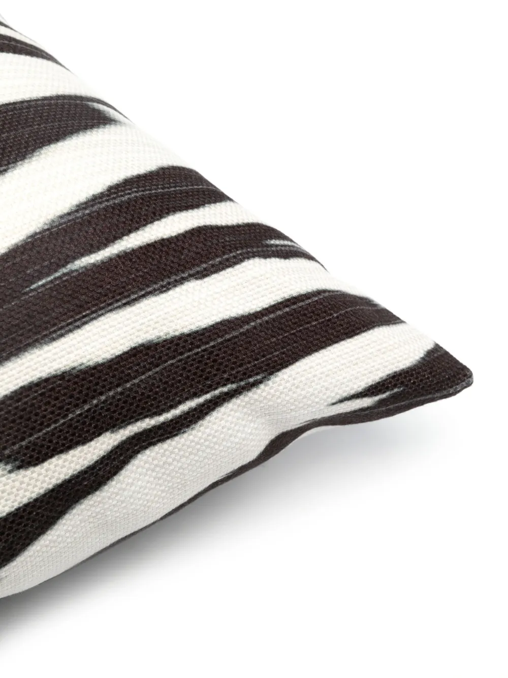 Missoni Zebra-print Cushion In Black