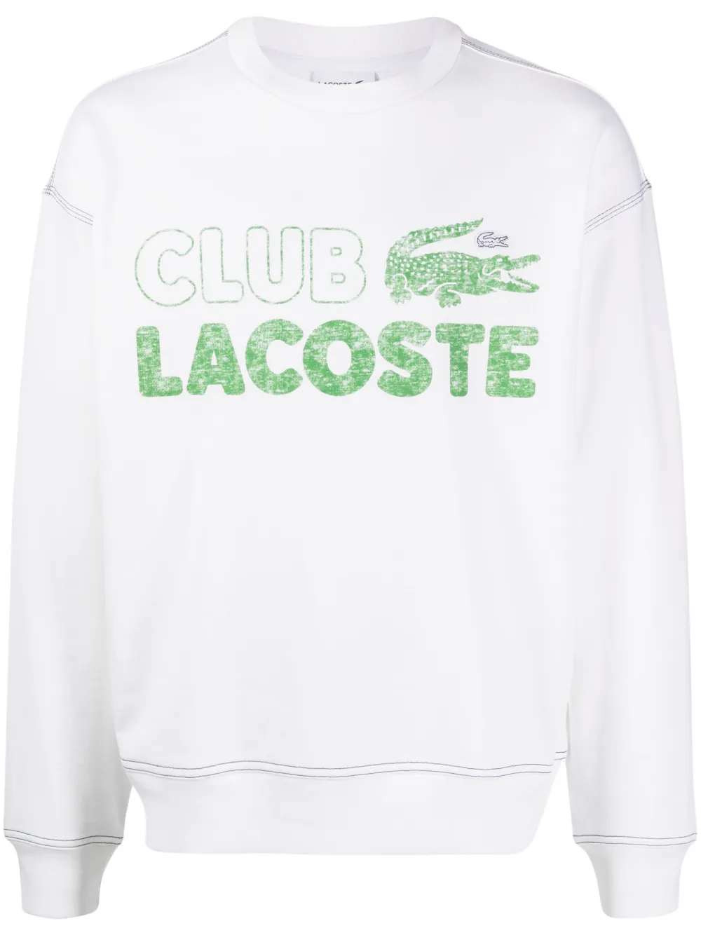 Lacoste logoprint Cotton Jumper Farfetch
