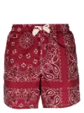 MC2 Saint Barth bandana-print swim shorts - Red