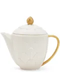 VILLARI Peacock creamer pot (15cm x 10cm) - White