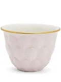 VILLARI Peacock coffee cup (6cm x 5cm) - Pink
