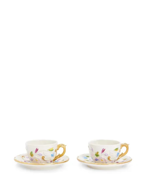 VILLARI Taormina gold-accent tea cup (0,2l)