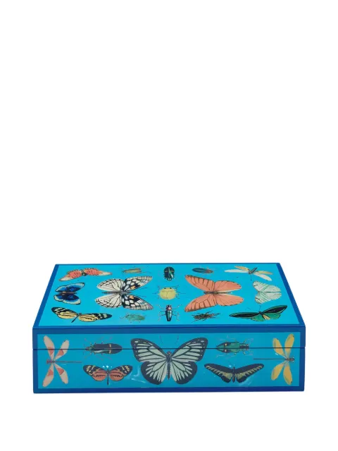 Jonathan Adler large Botanist insect-print box (30.5cm x 20.3cm)