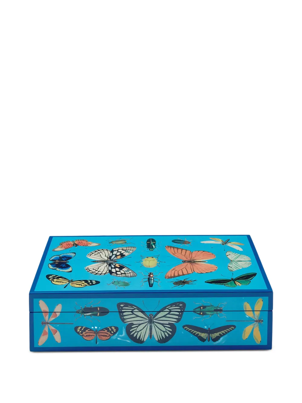 Jonathan Adler большая коробка Botanist с принтом (30.5 x 20.3 см) | синий | Image 1