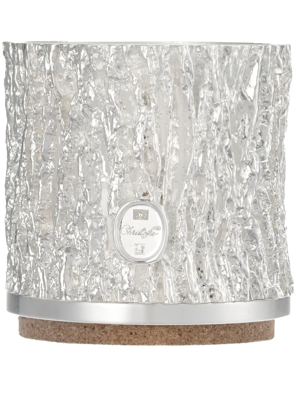 Christofle small Hurricane scented candle | Silver | Image 1
