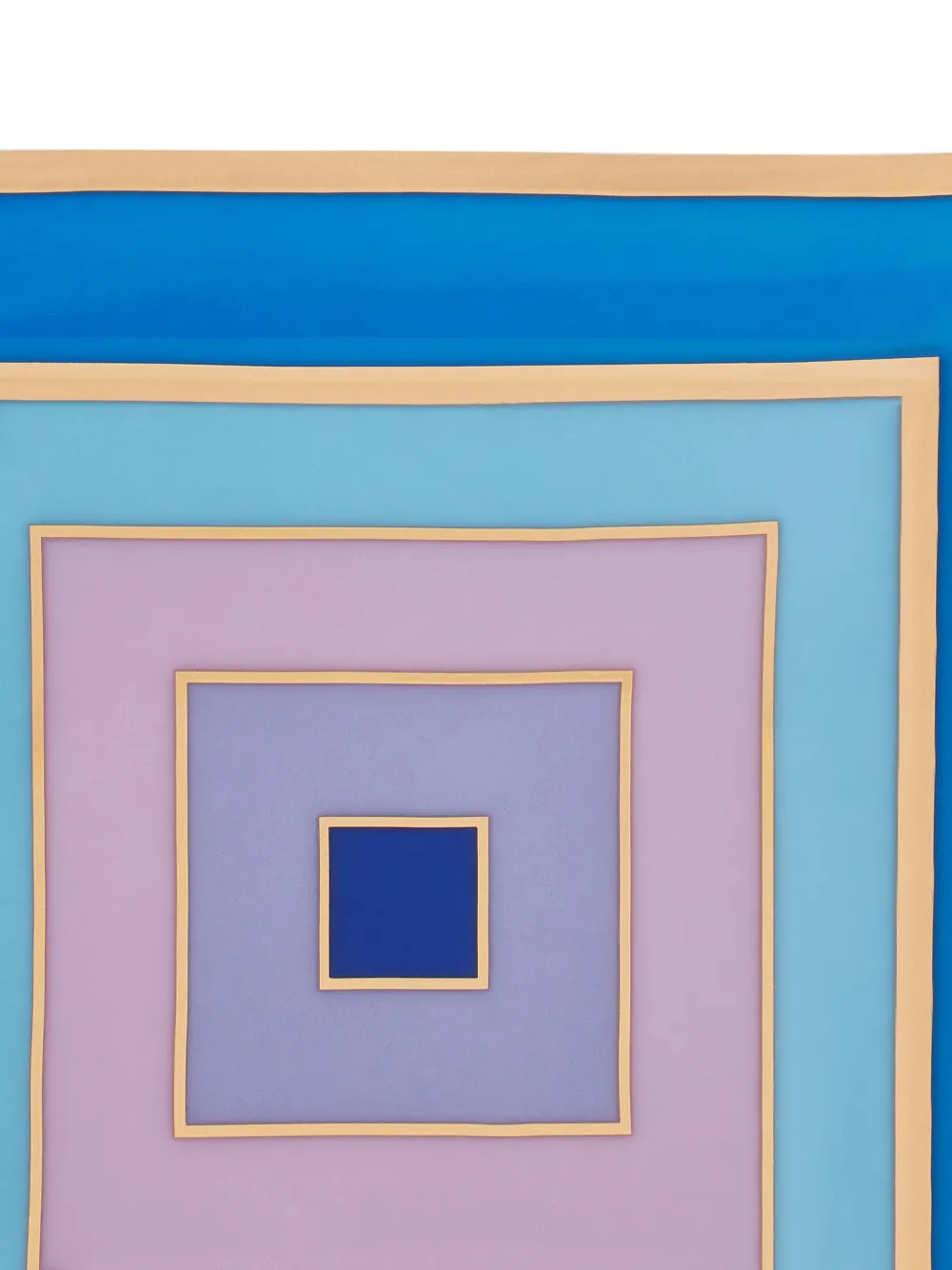 Jonathan Adler Scala Porcelain Square Tray In Blue
