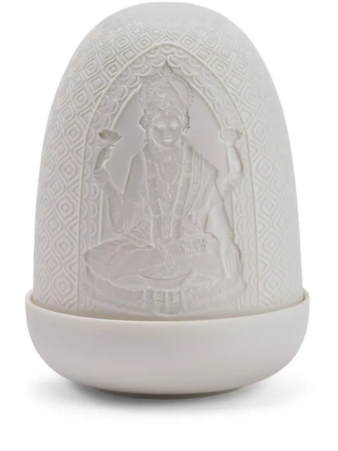 Lladró porcelain Lord Ganesha & Goddess Lakshmi lamp