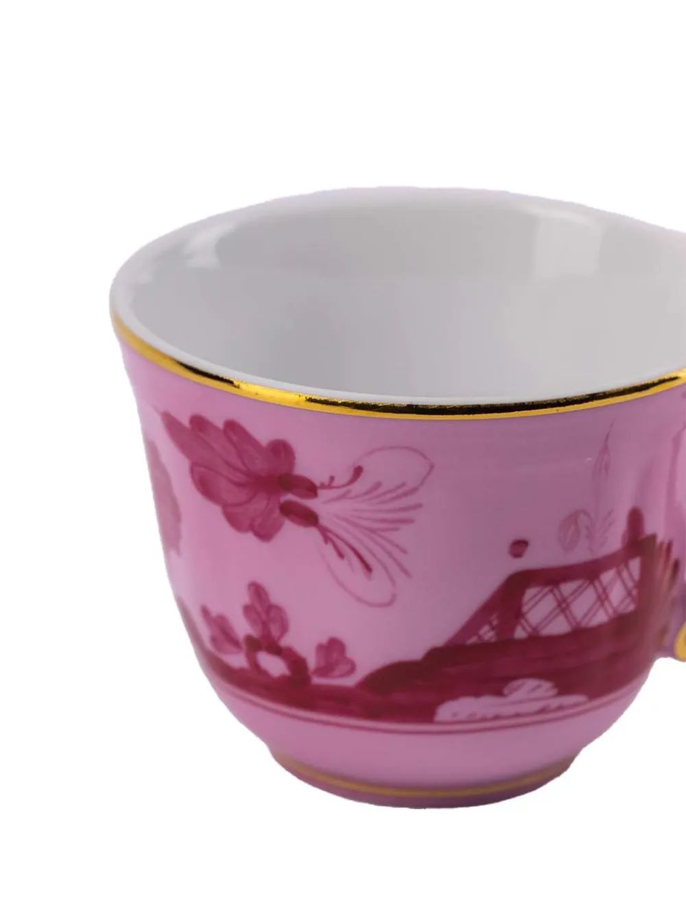  Ginori 1735 Oriente Italiano Coffee Cup - Pink 