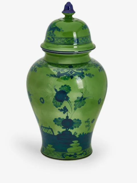 GINORI 1735 large Potiche porcelain vase