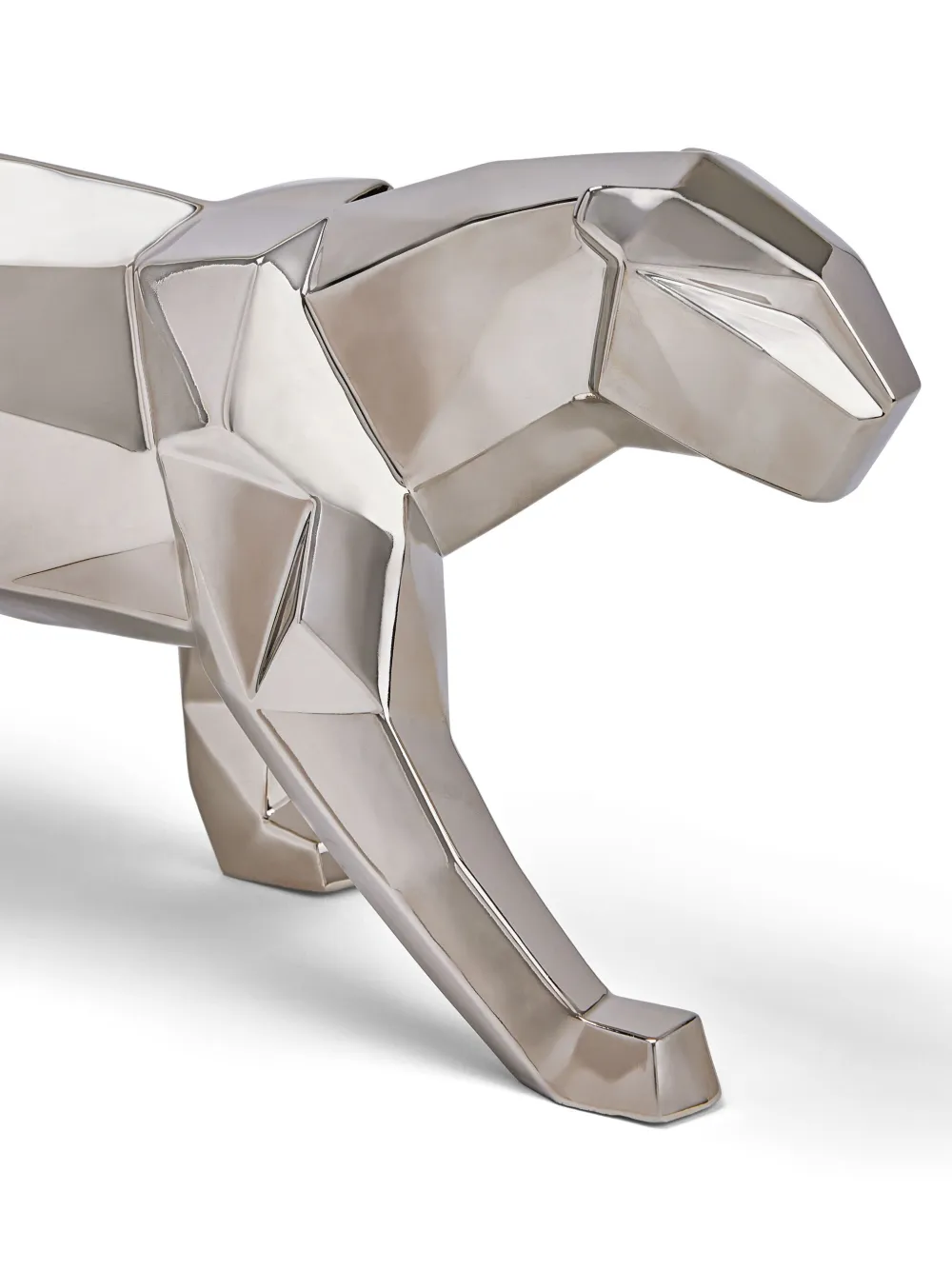 Lladrò Panther Sculpture In Silver