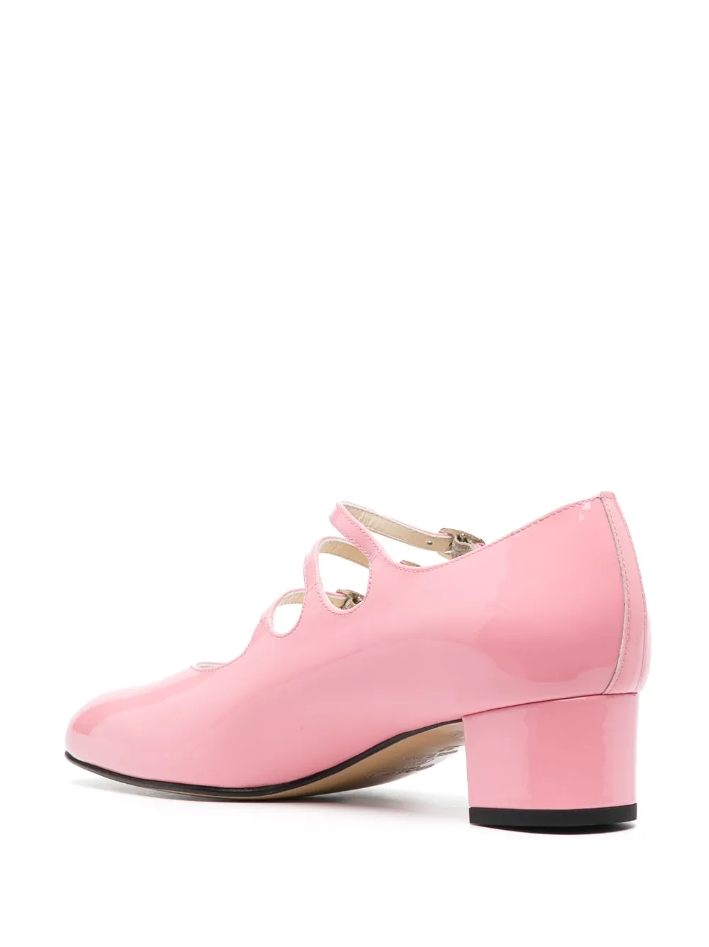 Carel Paris Kina 45mm Patent Mary Jane Pumps In Pink ModeSens
