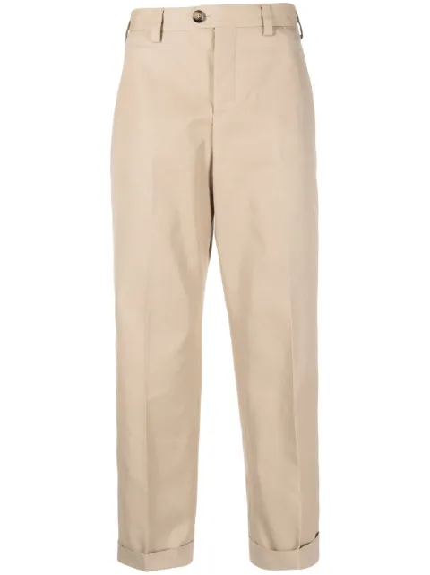 PT Torino pressed-crease chino trousers 