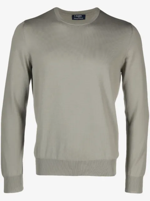 Barba crew-neck coton jumper