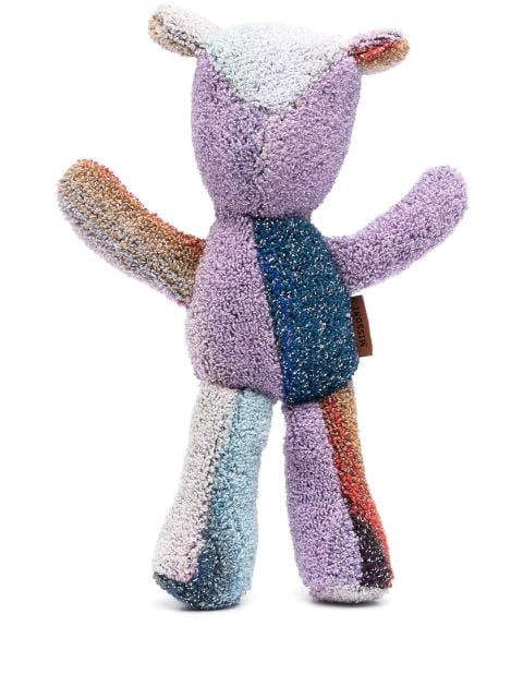 Missoni Home patchwork teddy bear collectible