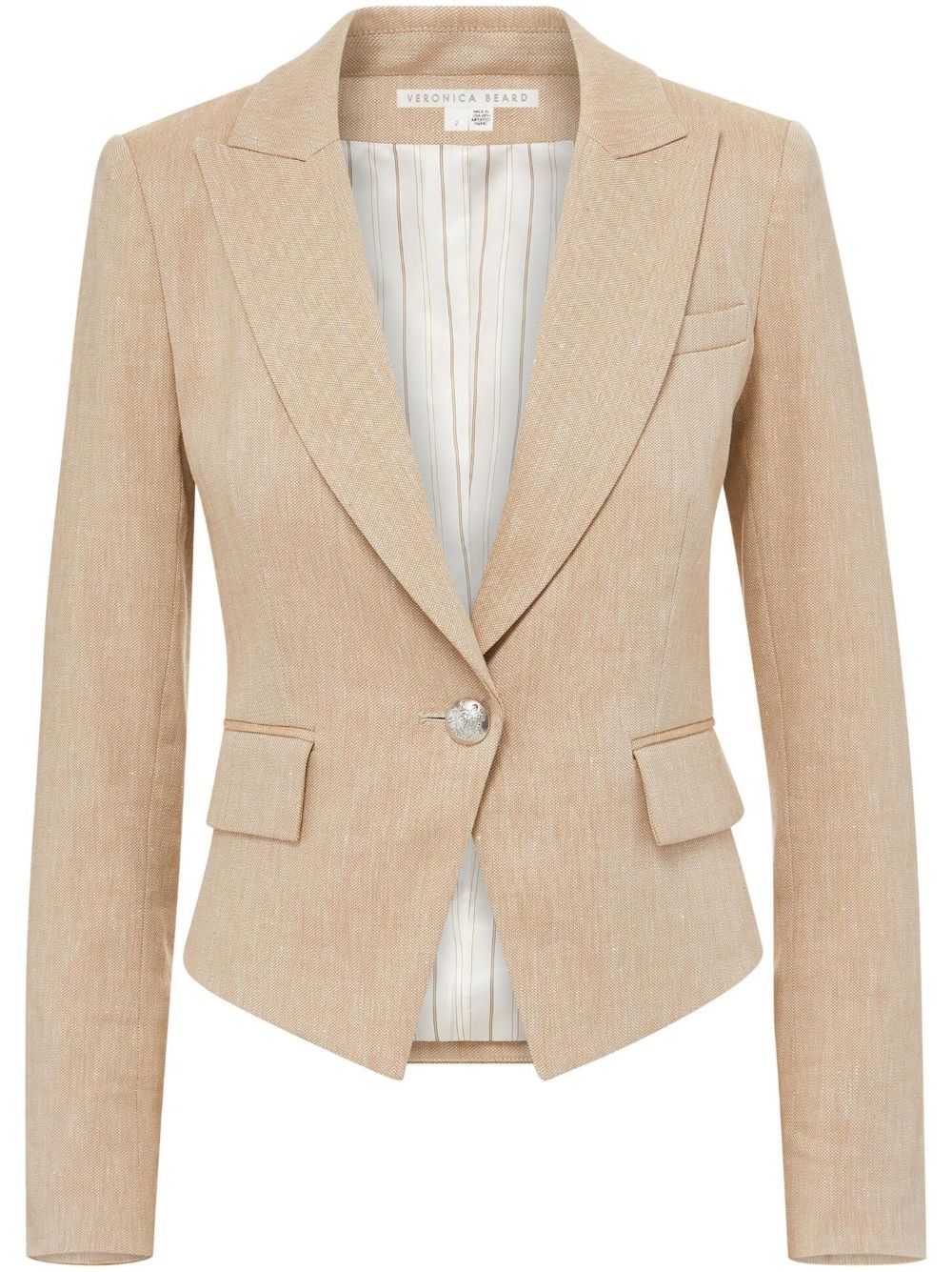 VERONICA BEARD HOSANNA SINGLE-BUTTON BLAZER