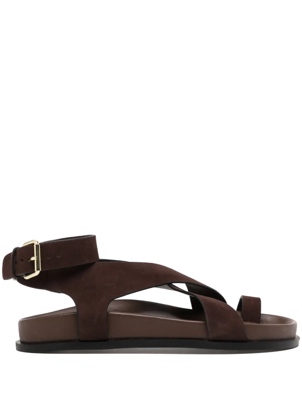 A.EMERY crossover-strap leather sandals