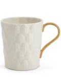 VILLARI Peacock porcelain mug (300ml) - White