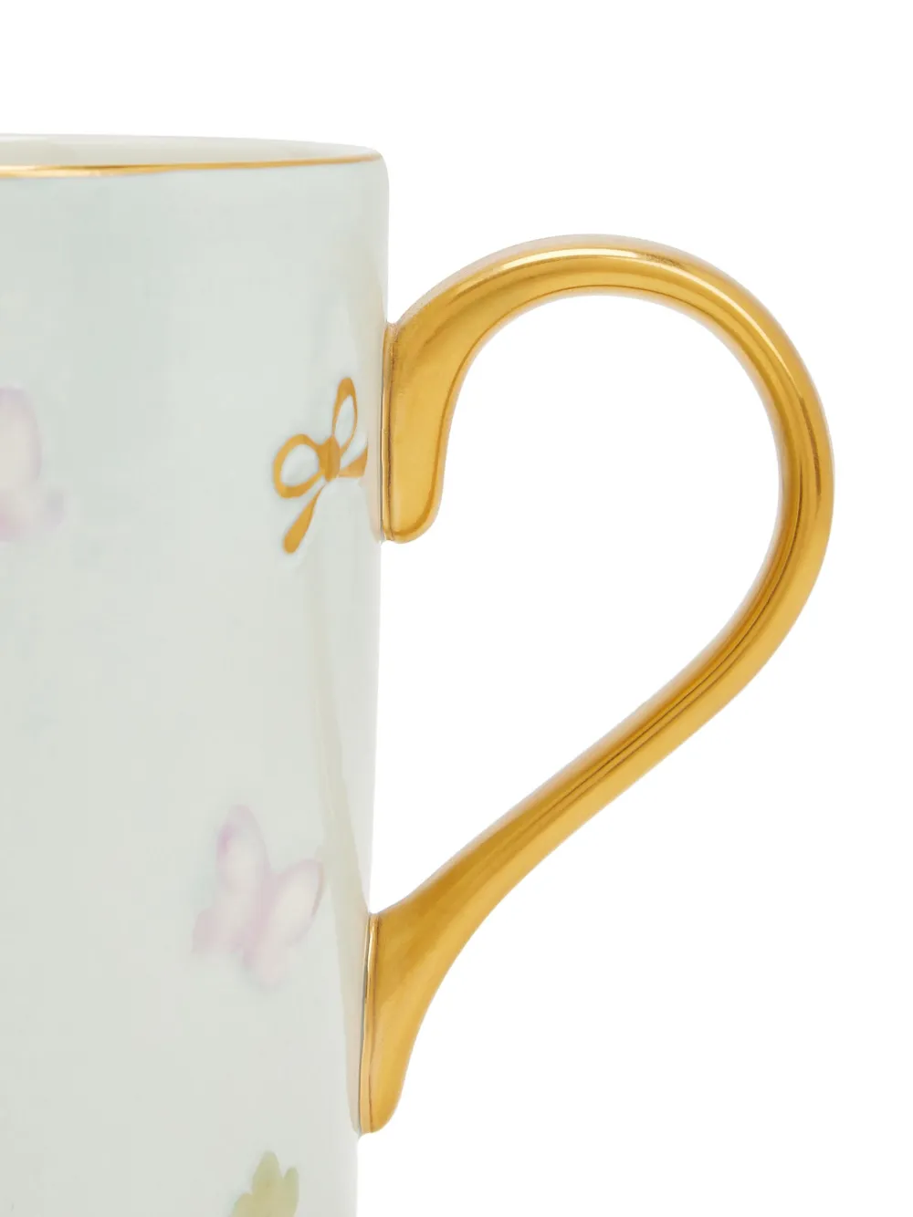 Villari Butterfly Mug In Blue