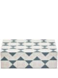 Jonathan Adler Bowtie trinket box (15.2cm x 25.4cm) - White