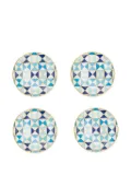 Jonathan Adler Sorrento coasters (set of four) - Blue