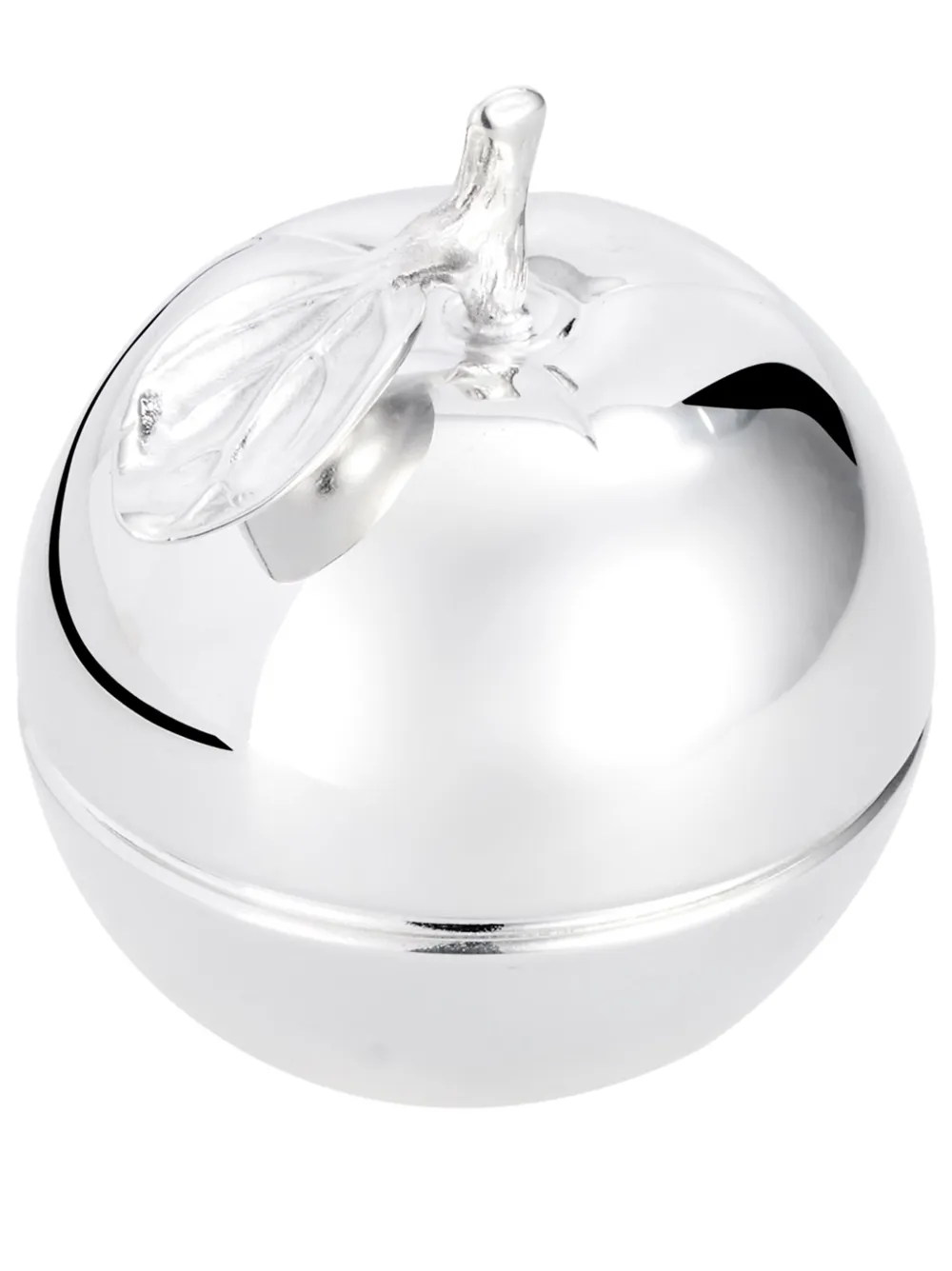 Christofle Bonbonnière Apple Trinket Box In Silber