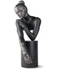 Lladró Reflections Of Nature - Her sculpture - Black