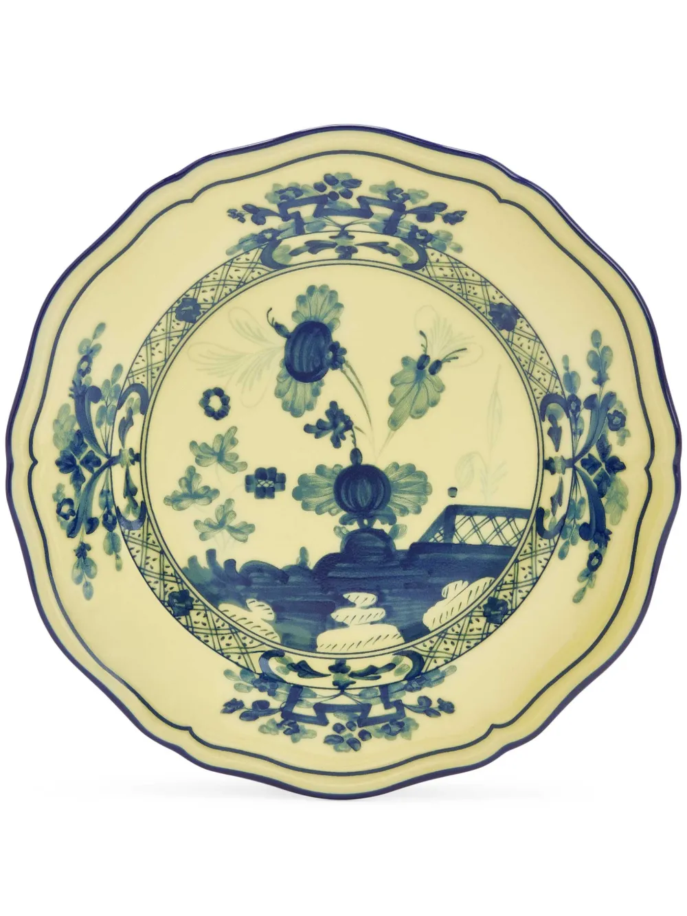 GINORI 1735 floral-motif bread plate (17 cm) | Yellow | Image 1