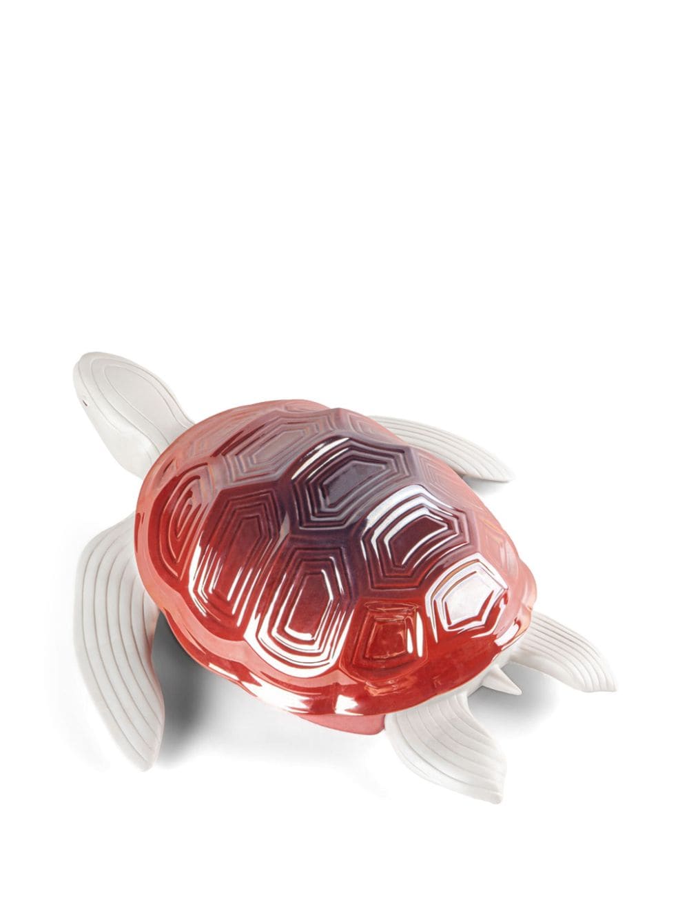 Lladró turtle porcelain figurine - Rood