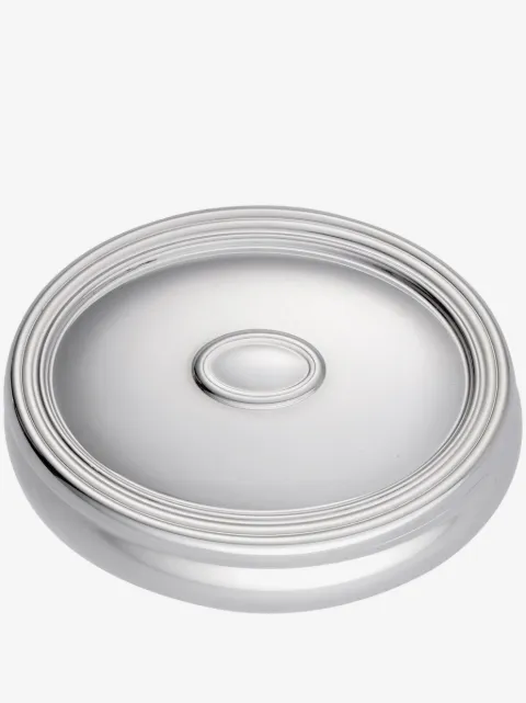 Christofle oval-shaped polished trinket box