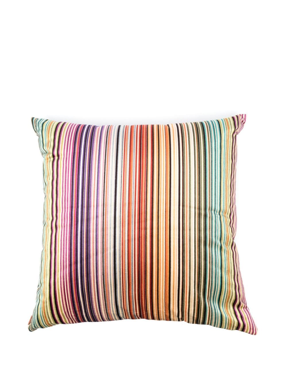 Missoni Home Gestreept kussen - Groen