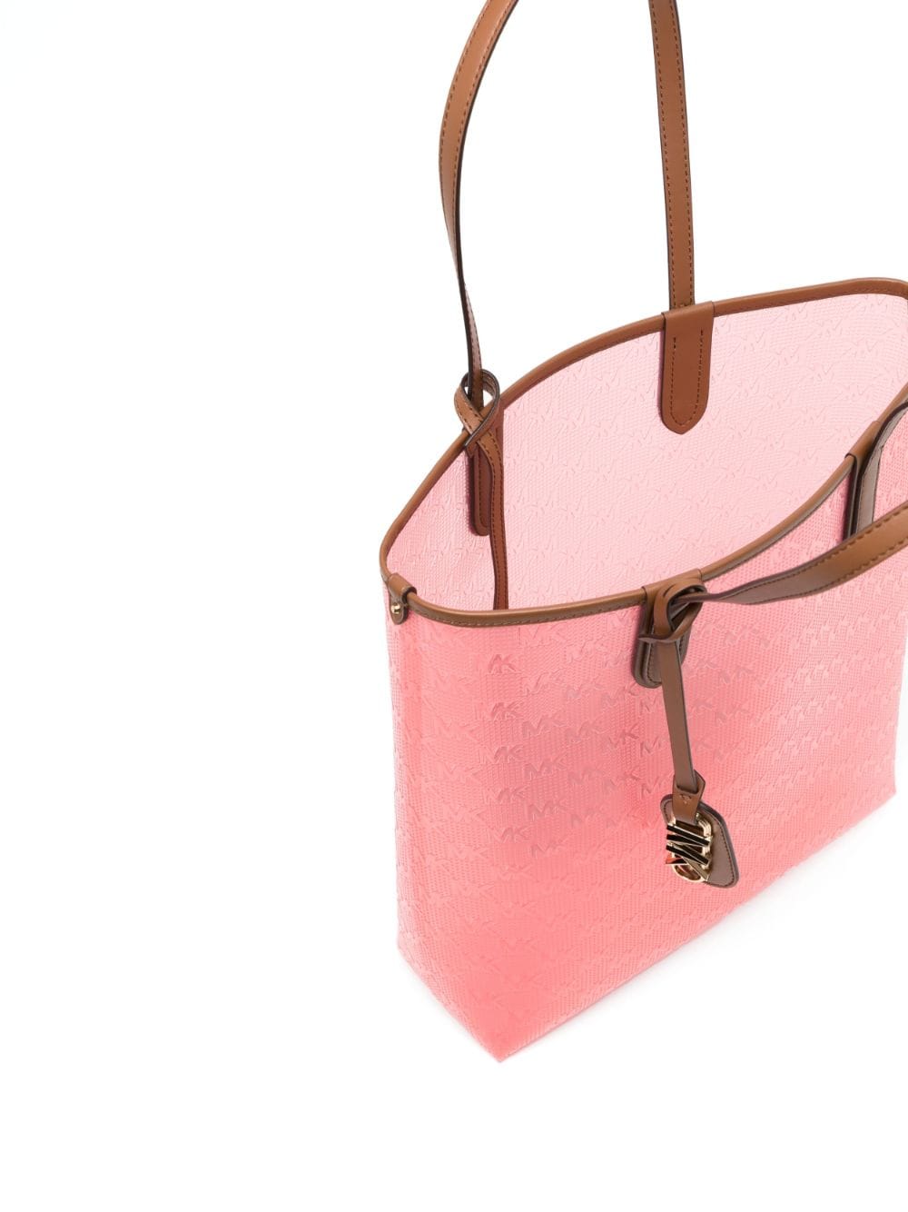 Michael Michael Kors monogram-pattern Translucent Tote Bag - Pink