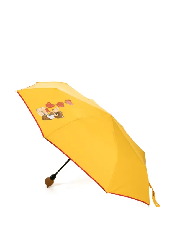 Moschino テディベア 折りたたみ傘 | イエロー | FARFETCH JP