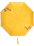 Moschino Teddy Bear-motif compact umbrella - Yellow