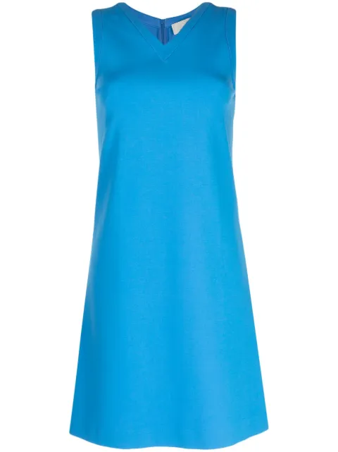 JANE Riva V-neck sleeveless minidress