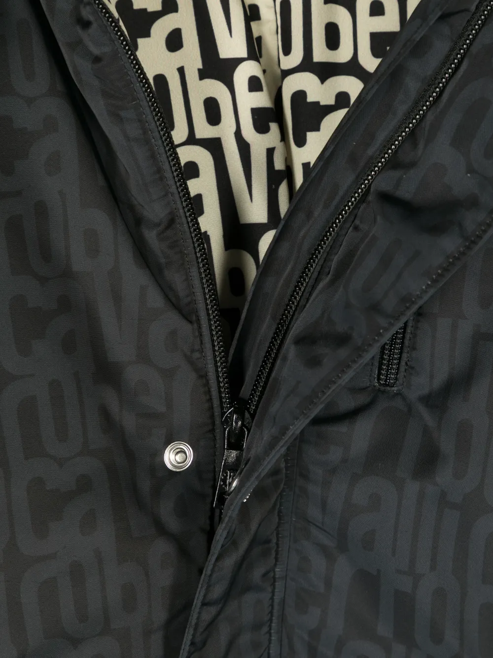 Roberto Cavalli Junior Jack met logoprint Zwart
