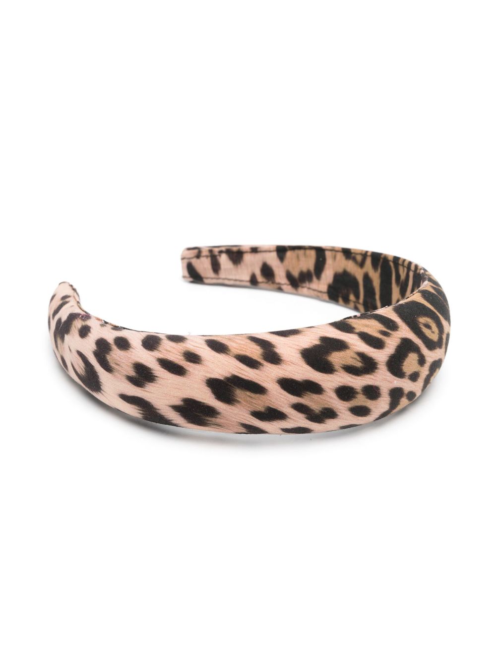 Roberto Cavalli Junior Hoofdband met luipaardprint - Beige