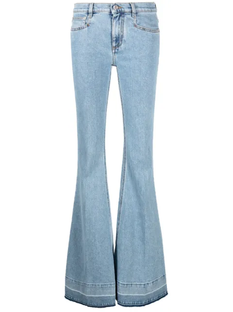 Roberto Cavalli mid-rise flared jeans