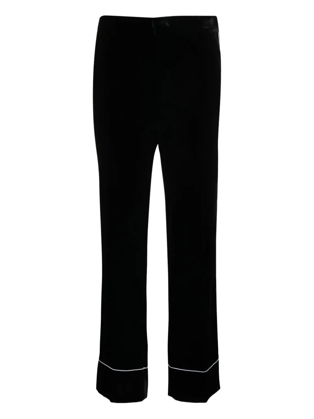 Nº21 piped-trim trousers | Black | Image 1