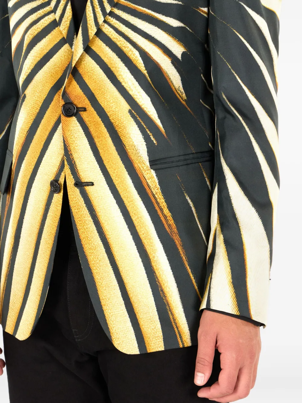 Roberto Cavalli Gestreiftes Sakko | Image 6