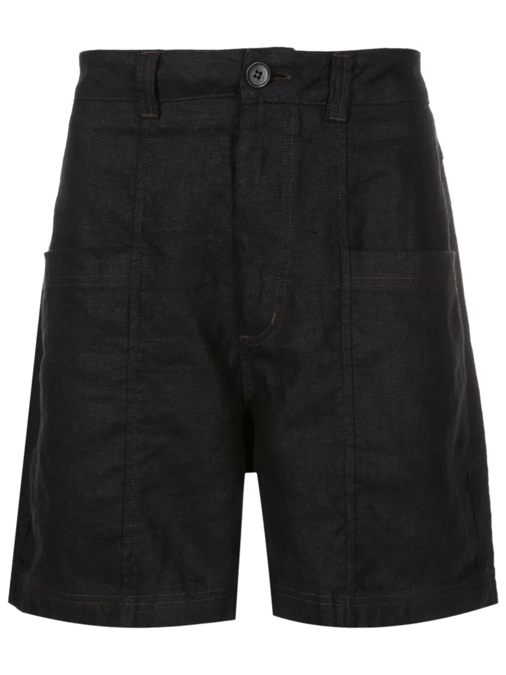 Osklen Bermuda de linho | Preto | Image 1