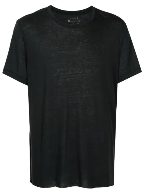Osklen Camiseta de linho com logo