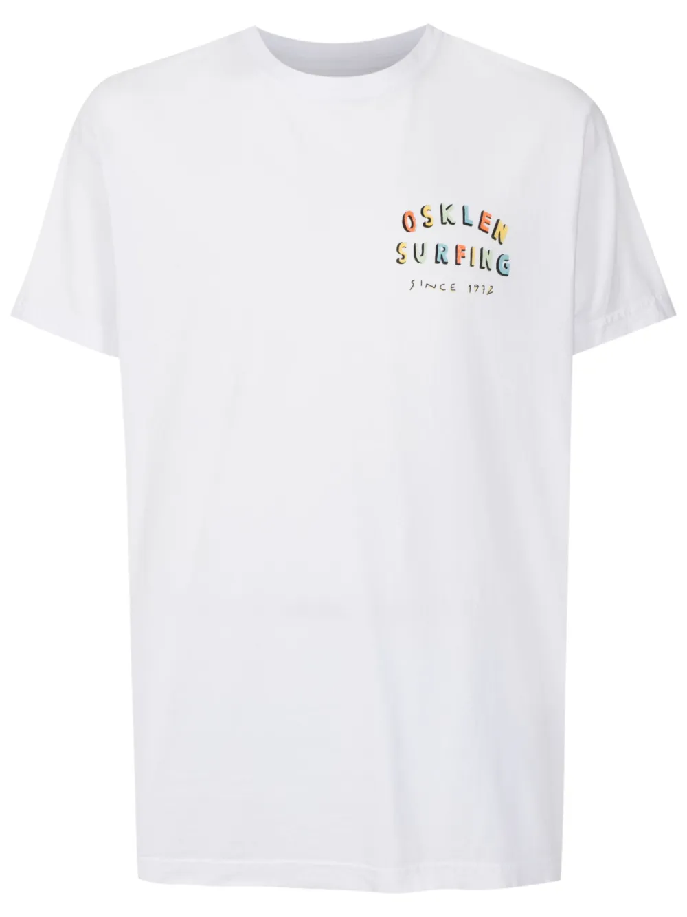 Osklen T-shirt met print Wit