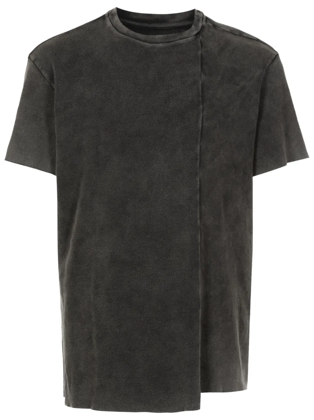 Osklen T-shirt met gerafelde afwerking Zwart