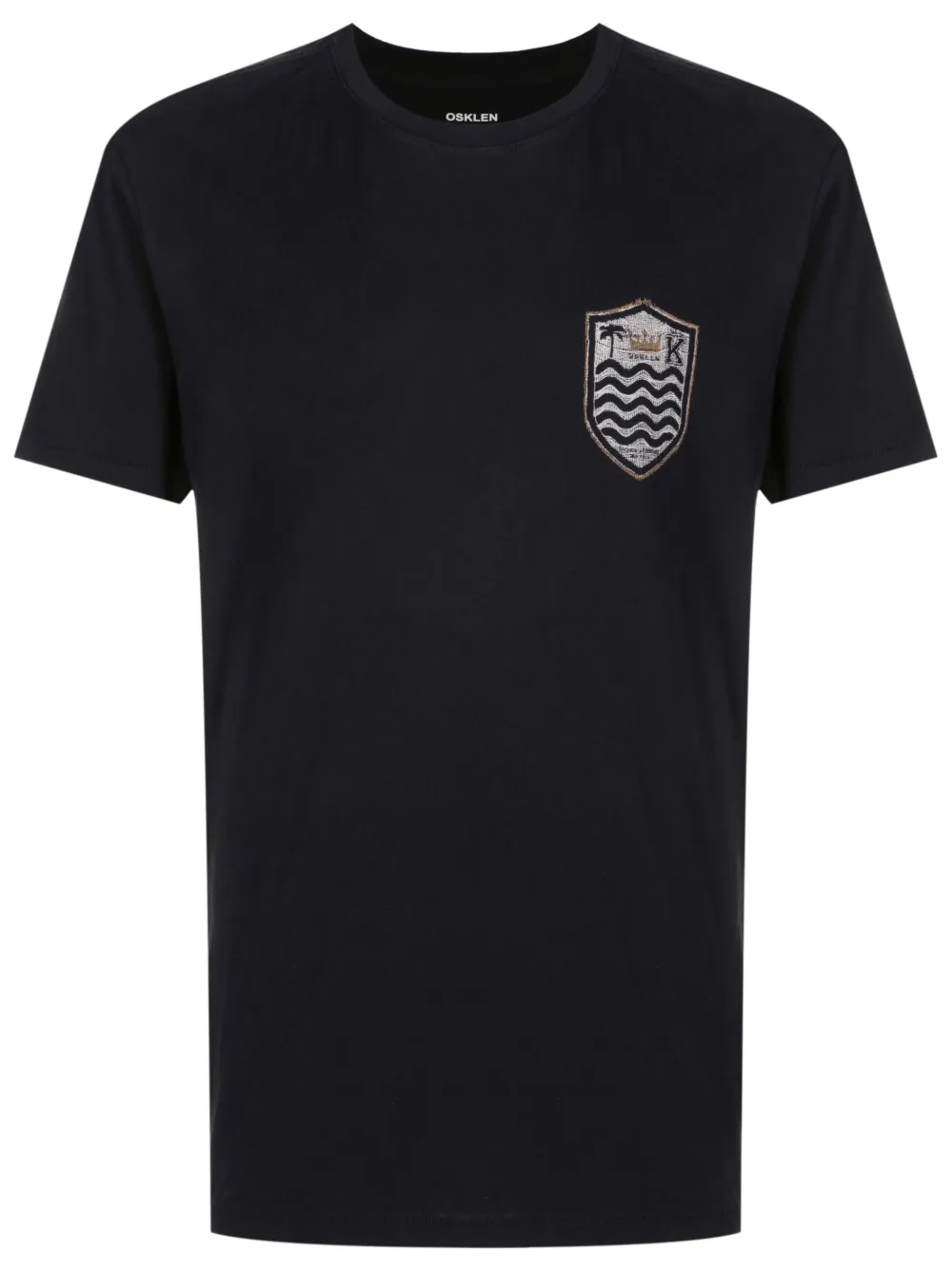 Osklen Used Uki Cotton T-shirt In Black