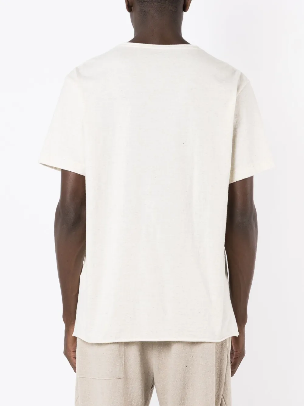 Osklen T-shirt met print Beige
