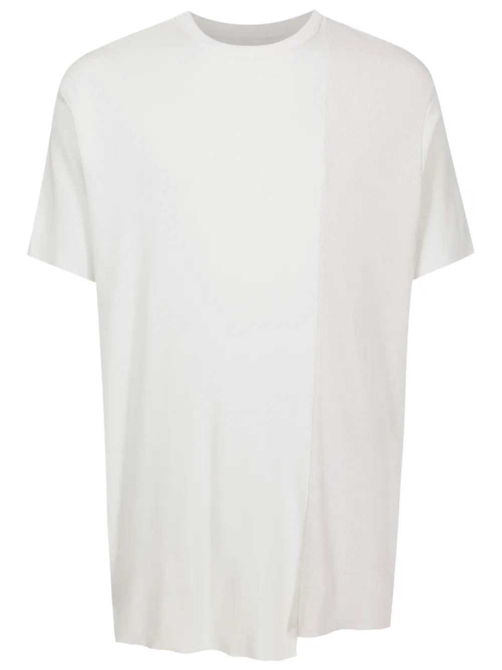 Osklen Asymmetrisch T-shirt Beige