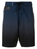 Osklen gradient-effect swim shorts - Blue