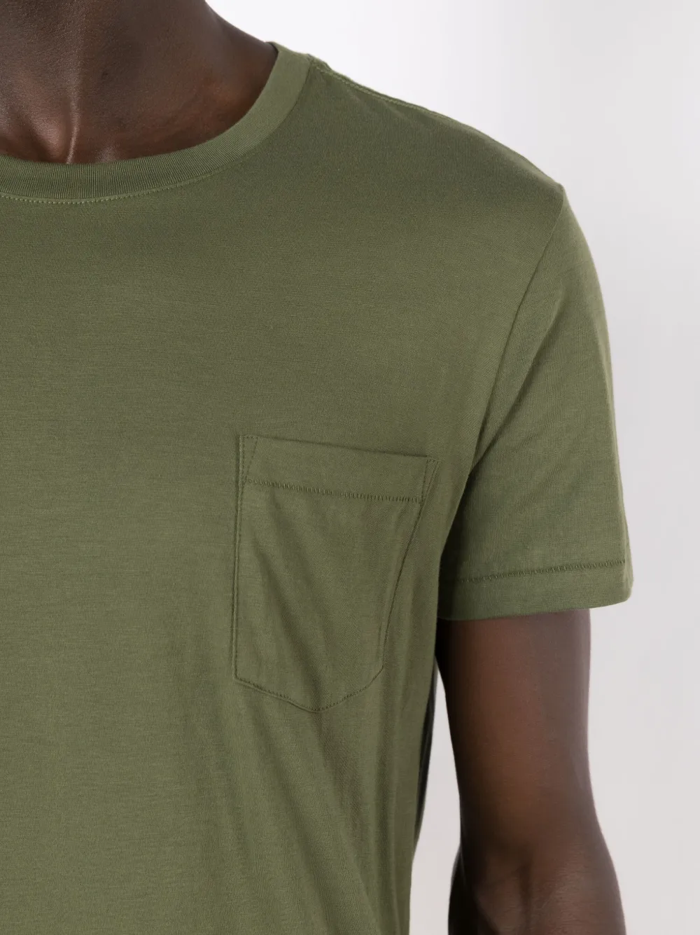 Osklen T-shirt met ronde hals Groen