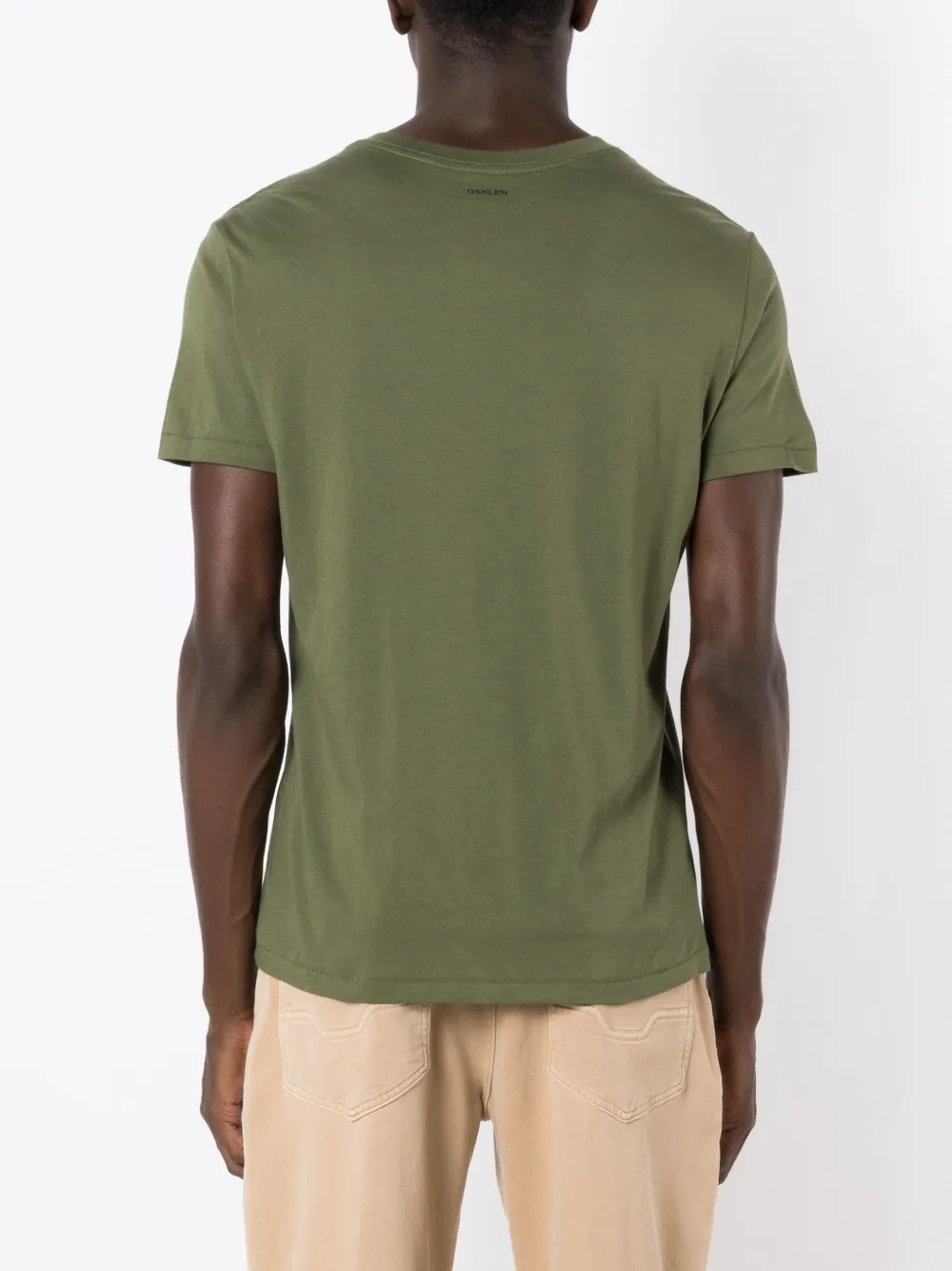 Osklen T-shirt met ronde hals Groen