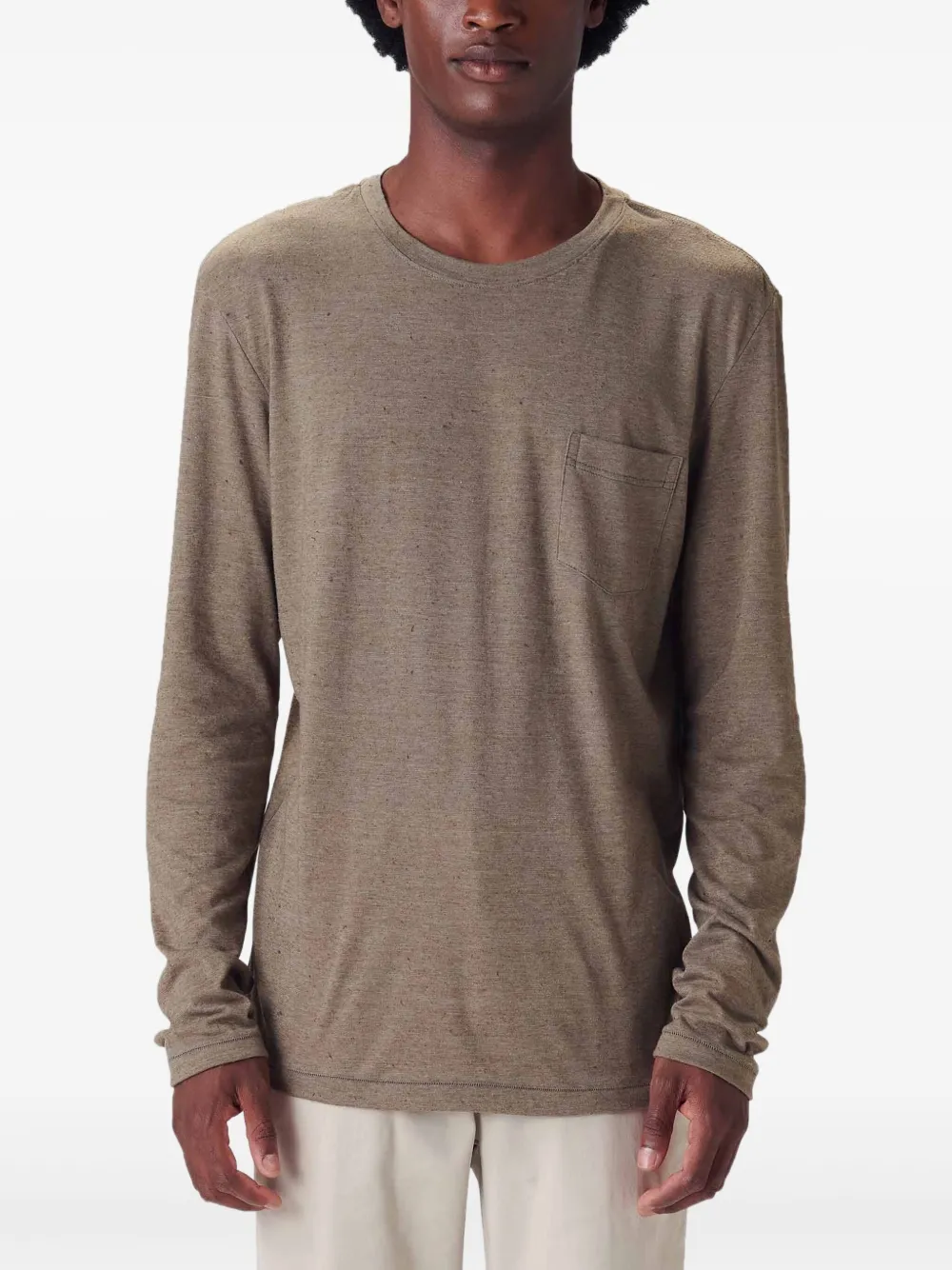 Osklen long-sleeve T-shirt | Green | Image 1